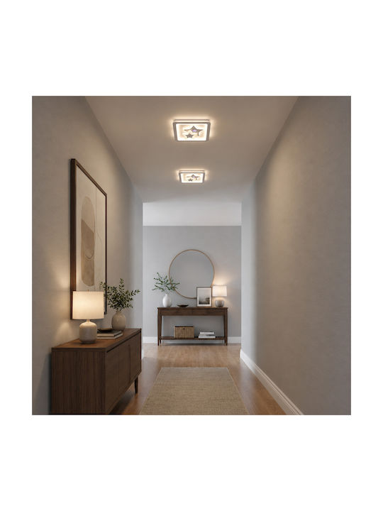 Alista Home Plafonieră de Tavan 19cm Albă cu LED Integrat
