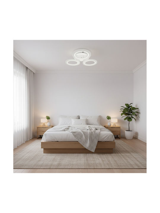 Alista Home Plafonieră de Tavan Albă cu LED Integrat