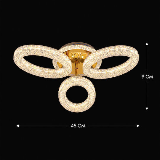 Alista Home Πλαφονιέρα LED με Τηλεχειριστήριο Alista Home Πλαφονιέρα LED με Τηλεχειριστήριο