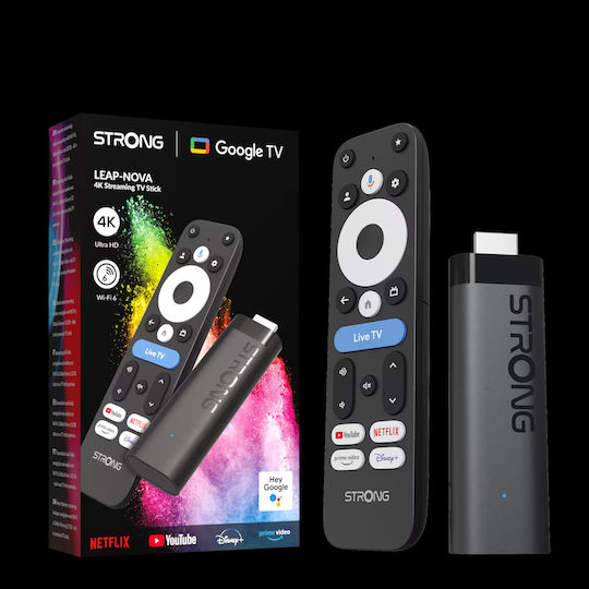 Strong Smart TV Stick Leap Nova Full HD with Bluetooth / Wi-Fi / HDMI