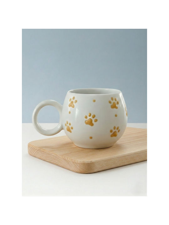 SteweHome White Ceramic Mug 200ml