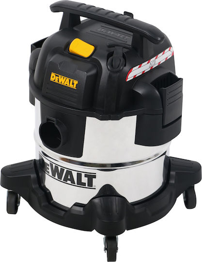DEWALT Wet-Dry Vacuum 1050W with Plastic Drum 20lt Grey