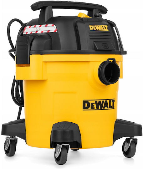 DEWALT Σκούπα Υγρών / Στερεών 1050W με Πλαστικό Κάδο 20lt