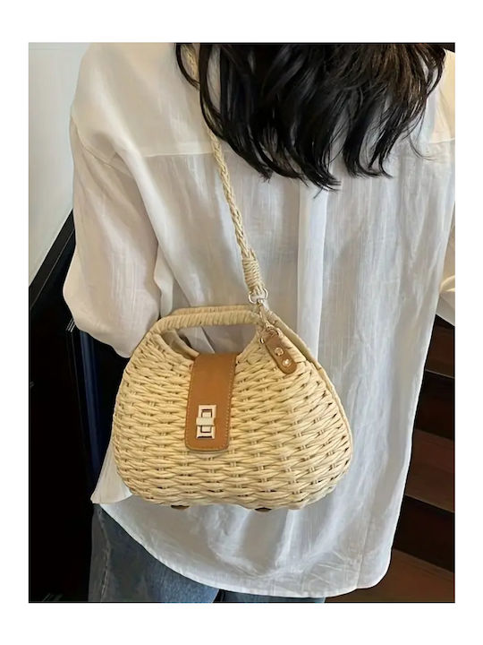 Damentasche Aus Rattan