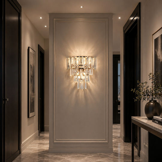 Alista Home Φωτιστικό Τοίχου Χρυσό Alista Home Φωτιστικό Τοίχου Χρυσό