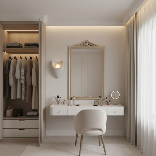 Alista Home Lampă de Perete Modernă cu Dulie E27 Gri