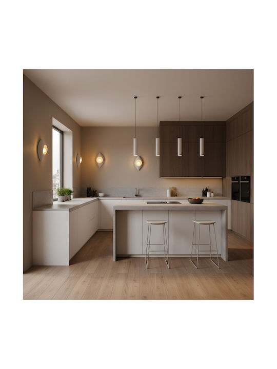Alista Home Corp de Iluminat de Perete Modern cu Soclu E27 Alb 30x20x11cm