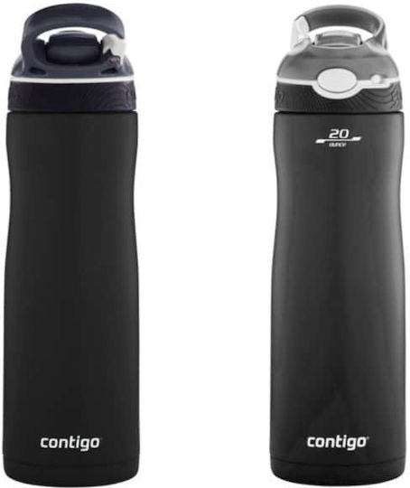 Contigo Thermos Bottle Stainless Steel 590ml Black