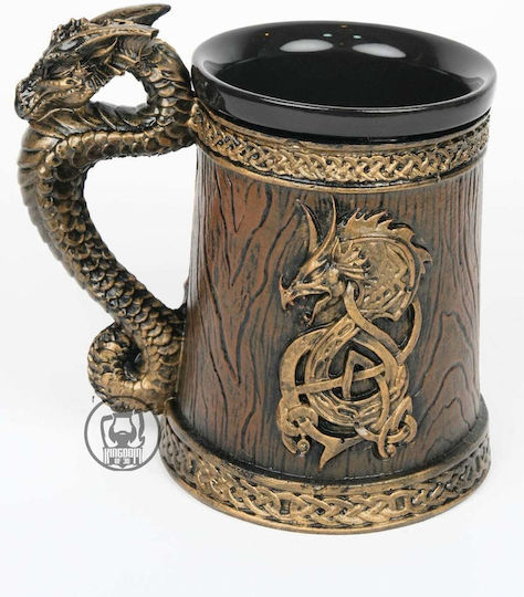 SteweHome Κούπα Κεραμική Καφέ 400ml