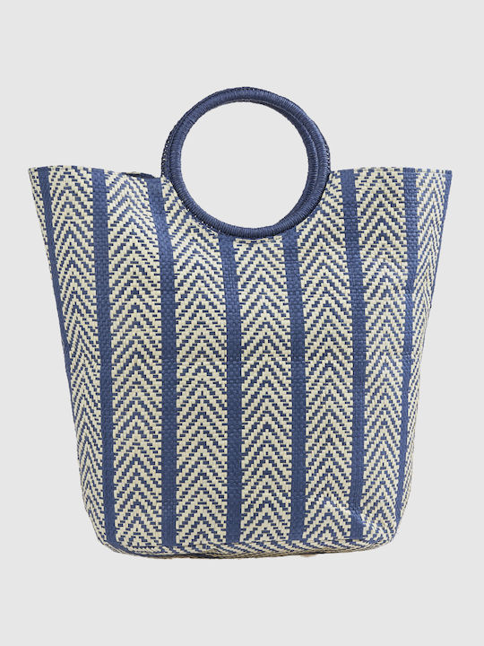 Verde Verde Strandtasche Blau