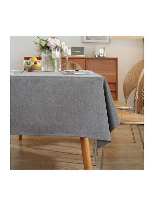 FRIPIA Grey Tablecloth 135x250cm