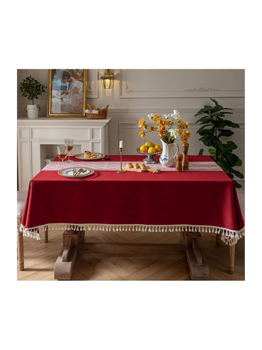 FRIPIA FRIPIA Tischdecke Rot 140x250cm