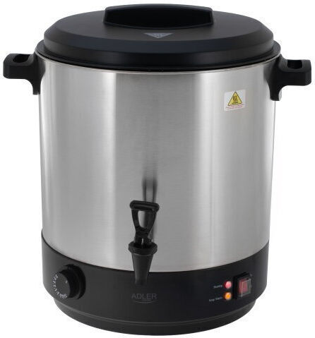 Adler Συσκευή Αποστείρωσης για Βαζάκια 2500W με Χωρητικότητα 28lt Γκρι