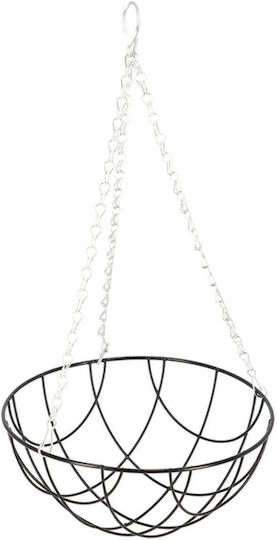 Esschert Design Hanging Metal Plant Pot Beige