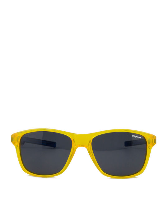 Playmobil Athletic Kids Sunglasses with Polarized Yellow Lens for 7-11 Years