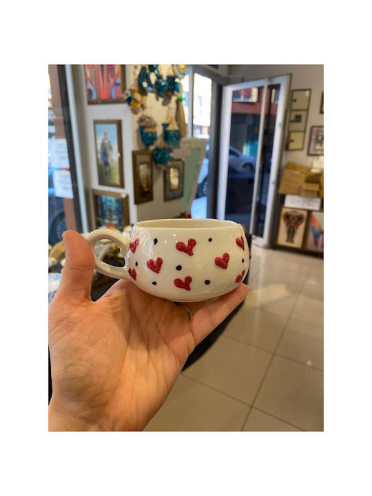 SteweHome Ceramic Red Mug 200ml