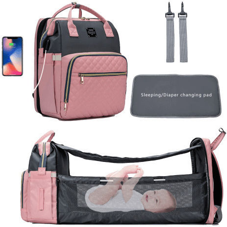 Lequeen Wickeltasche Umhängetaschen / Handtaschen Blau 30x23x42cm