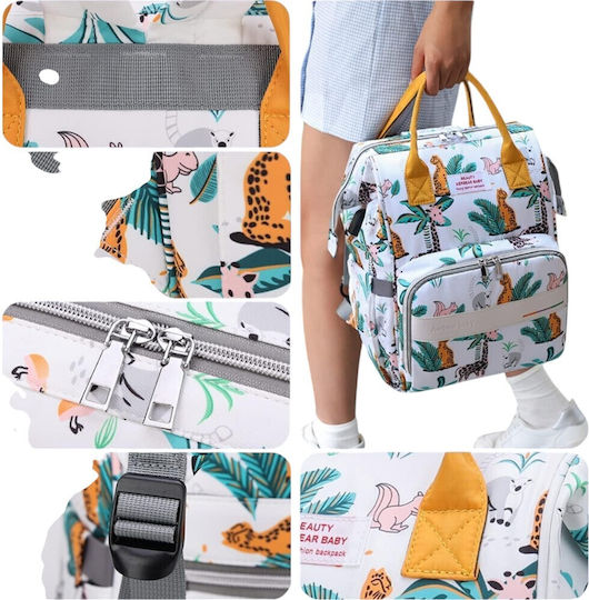 Queen Mother Wickeltasche Rucksack Hellblaue 40x26x13cm