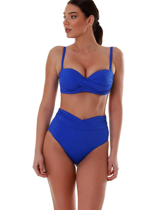 Strapless Bikini Top D Cup Ρουά