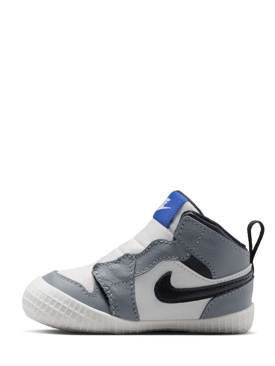 Jordan Бебешки маратонки за прегръдка Сив Jordan 1
