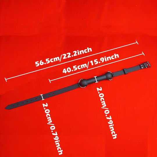 STD Maulkorb in Schwarzes Farbe