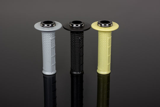Renthal Mx Original Lock-on Soft Tapered Handlebar Grips Color Light Gray