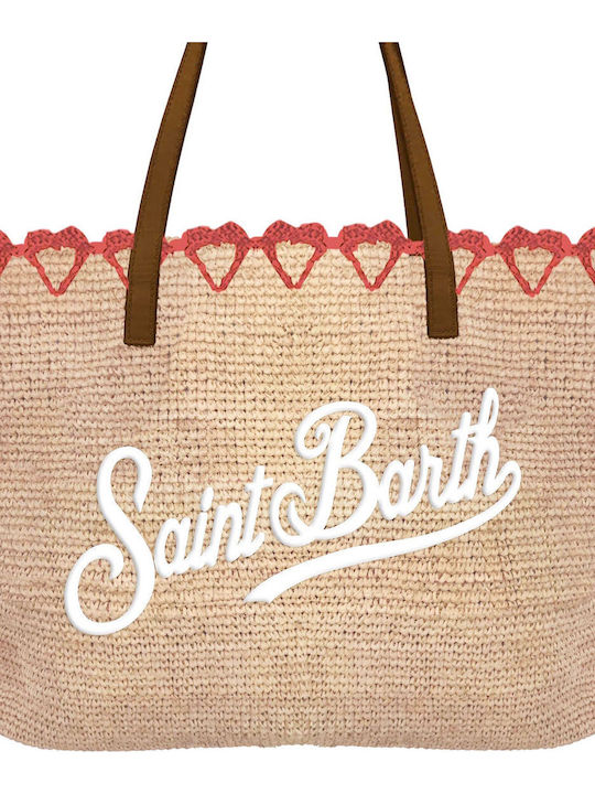 MC2 City Wicker Beach Bag Beige