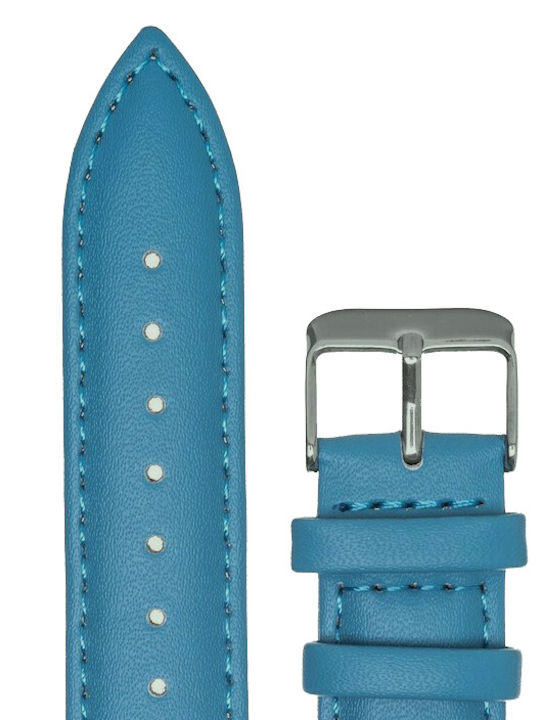 Tzevelion 660 Lederriemen Hellblau 20mm