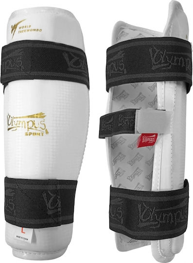 Olympus Sport Shin Guards Adults White