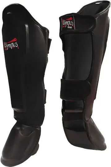 Olympus Sport Prince Shin Guards Adults Red