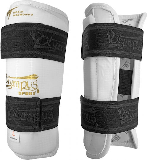 Olympus Sport Shin Guards Adults White