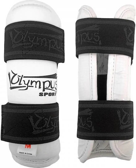 Olympus Sport Shin Guards Adults White