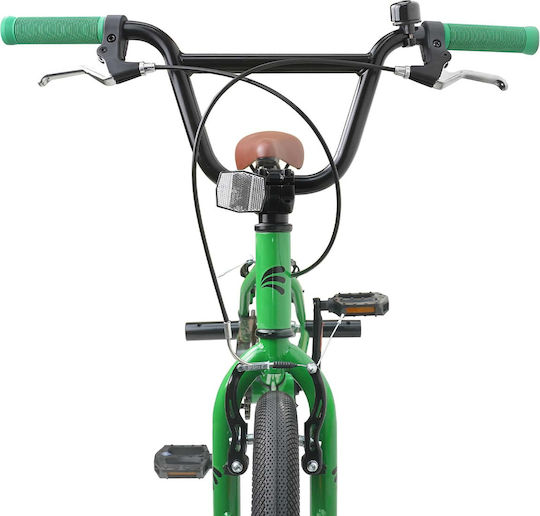 vidaXL 16" Kids' BMX Bicycle Green
