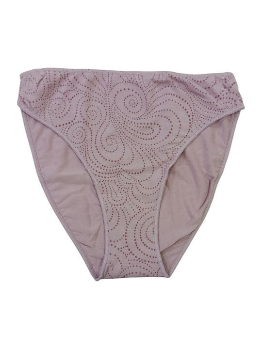 Fimelle Hohe Taille Damen Brasilien 2Pack Flieder