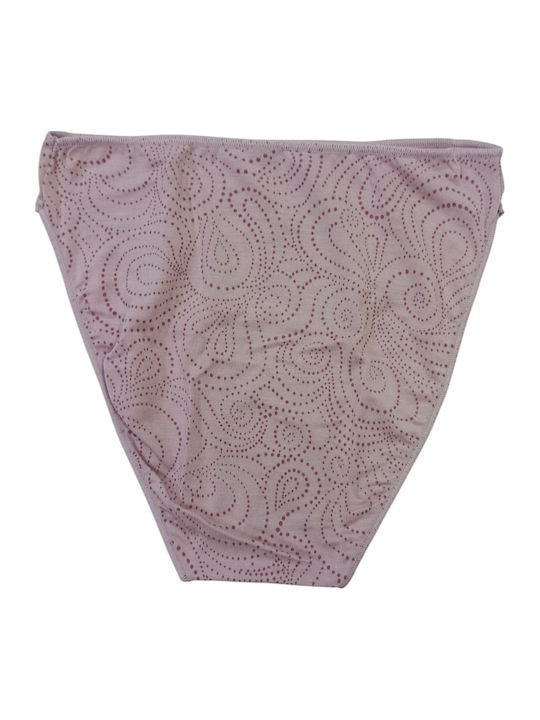 Fimelle Hohe Taille Damen Brasilien 2Pack Flieder