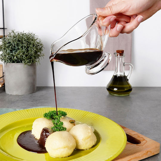 Glass Sauce Boat 200 Ml 5 Pcs
