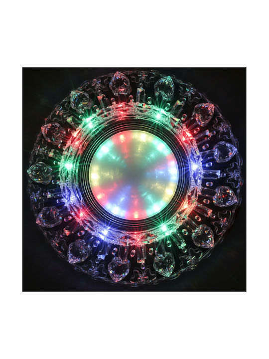 Alista Home Spot Rotund Din Sticlă Încorporat Cu LED RGB Alb Alista Home Spot Rotund Din Sticlă Încorporat Cu LED RGB Alb