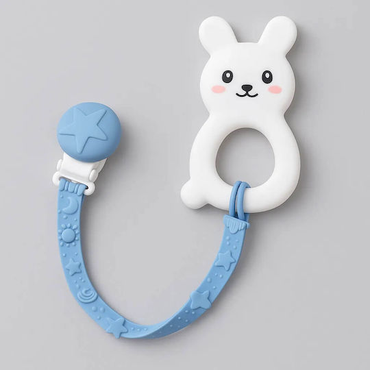Baby Cloud Κλιπ Πιπίλας από Σιλικόνη Λευκό