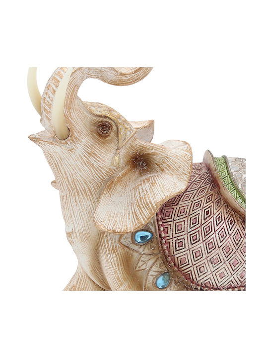 Keskor Elefant Decorativ Din Polirosină 18x9x21cm