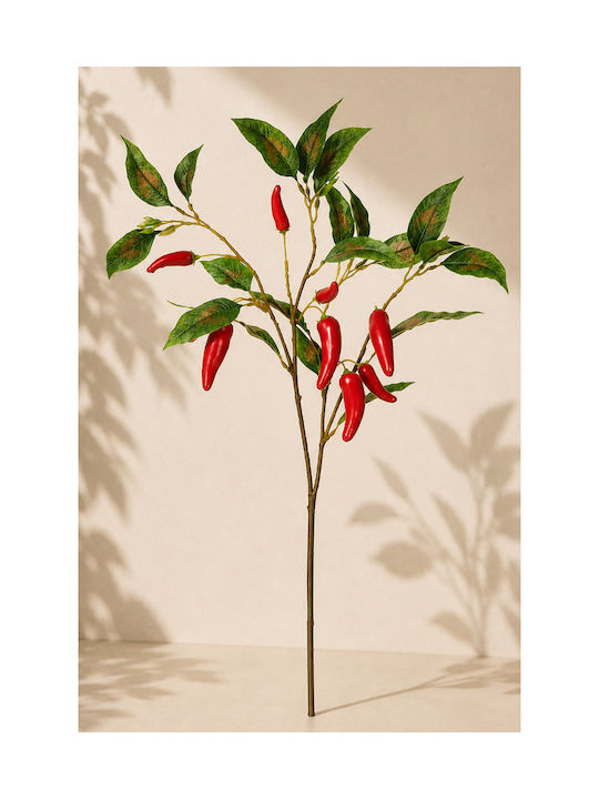 Κλαδι Πιπεριες Τσιλι 0x0x68cm Μονόχρωμο Evergreens