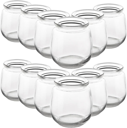 Orion Glass Jar 200ml (12pcs)