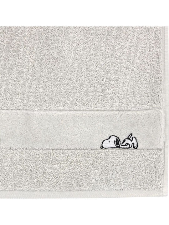 Vossen Vossen Face Towel 50x100cm Light Grey Weight 550gsm