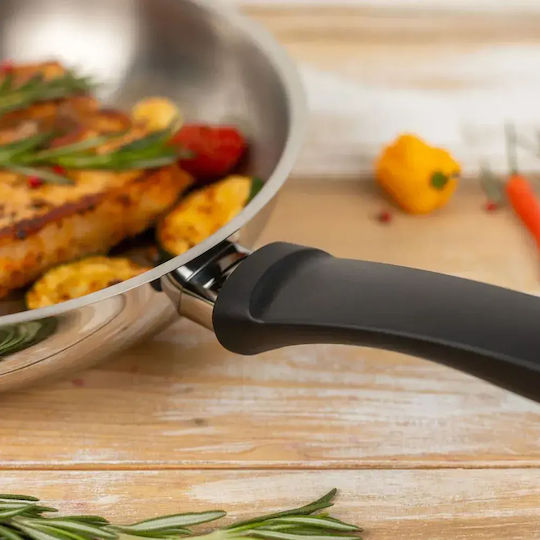 Kuhn Rikon Klassische Edelstahlpfanne 28cm