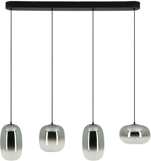 Zambelis Lights LED Κρεμαστό Φωτιστικό Γκρι Zambelis Lights LED Κρεμαστό Φωτιστικό Γκρι