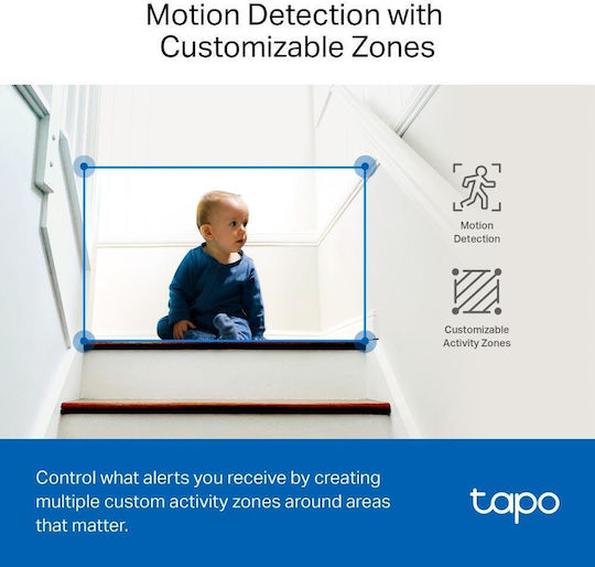 TP-LINK TAPO C230 IP Überwachungskamera Wi-Fi Full HD+ 5MP mit Zwei-Wege-Kommunikation und Objektiv 2.8mm