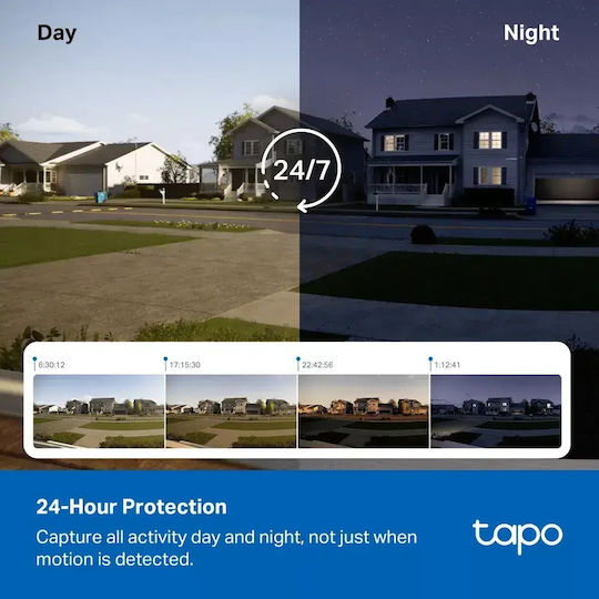 TAPO C630 KIT IP Surveillance Camera Wi-Fi Full HD+ 5MP Waterproof Battery Powered with Two-Way Communication
