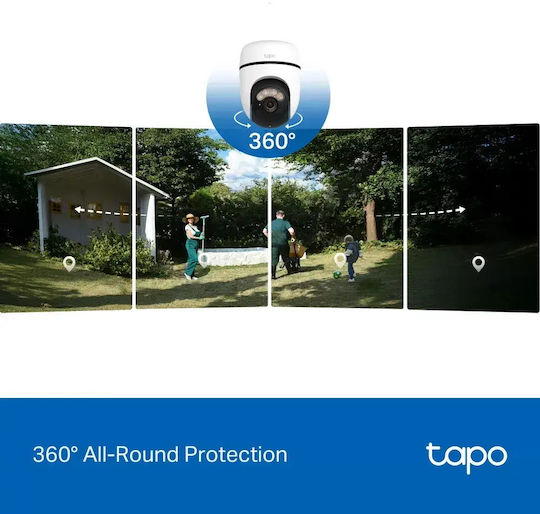TAPO C630 KIT IP Surveillance Camera Wi-Fi Full HD+ 5MP Waterproof Battery Powered with Two-Way Communication