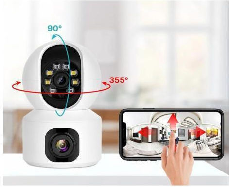 Andowl Q-SX626 IP Überwachungskamera Wi-Fi Full HD+ 3MP mit Zwei-Wege-Kommunikation und Objektiv 3.6mm