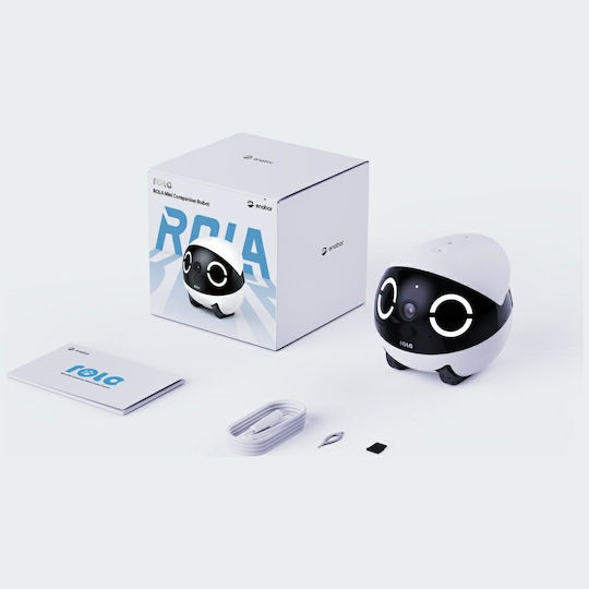 Enabot Rola Mini IP Companion Robot Κάμερα Wi-Fi Full HD+ 4MP Μπαταρίας με Αμφίδρομη Επικοινωνία