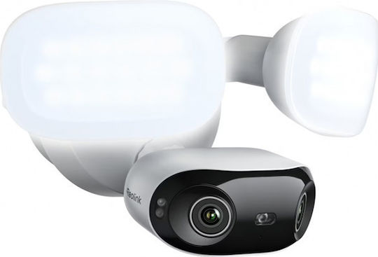 Reolink Floodlight Series IP Surveillance Camera Wi-Fi 4K Waterproof with Two-Way Communication and 2.8mm Lens